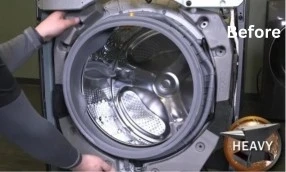 Washer drum repair