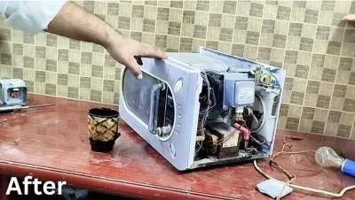 Microwave heating properly after repair in Abilene