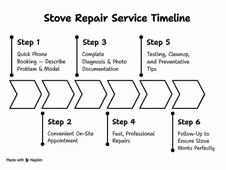 Stove Repair process   