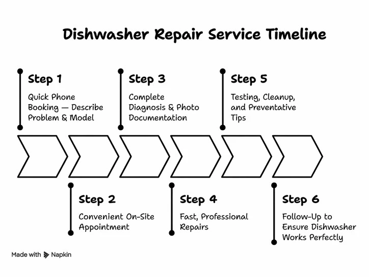 dishwasher repair process