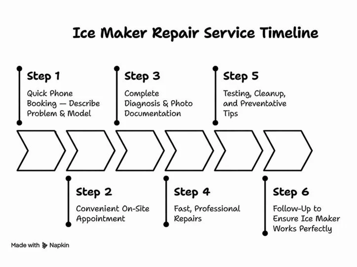 ice maker repair process 